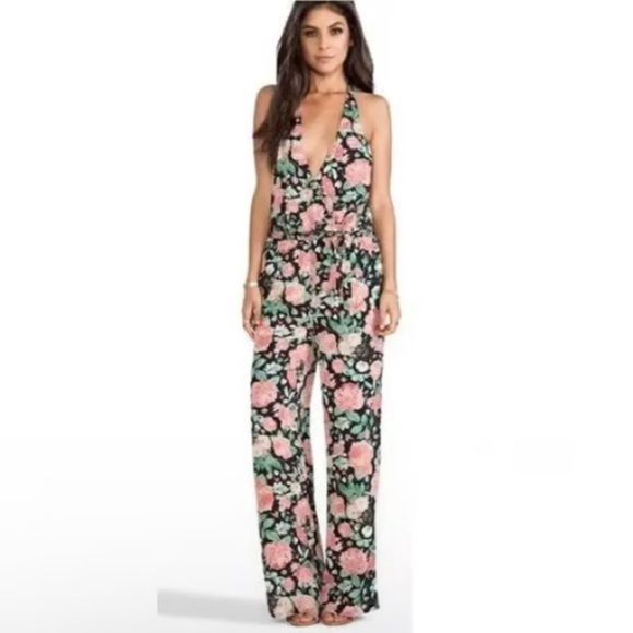 Lovers and Friends Oh Darling Playsuit in Autumn Rose Size XS - Picture 1 of 12